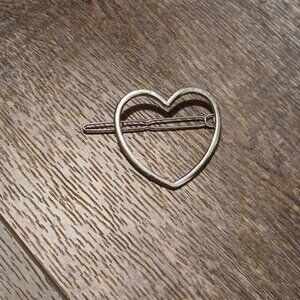 Heart barette